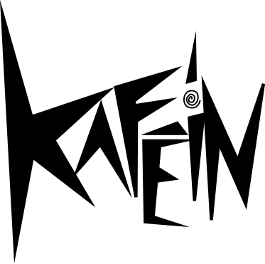 kafein logo b&w